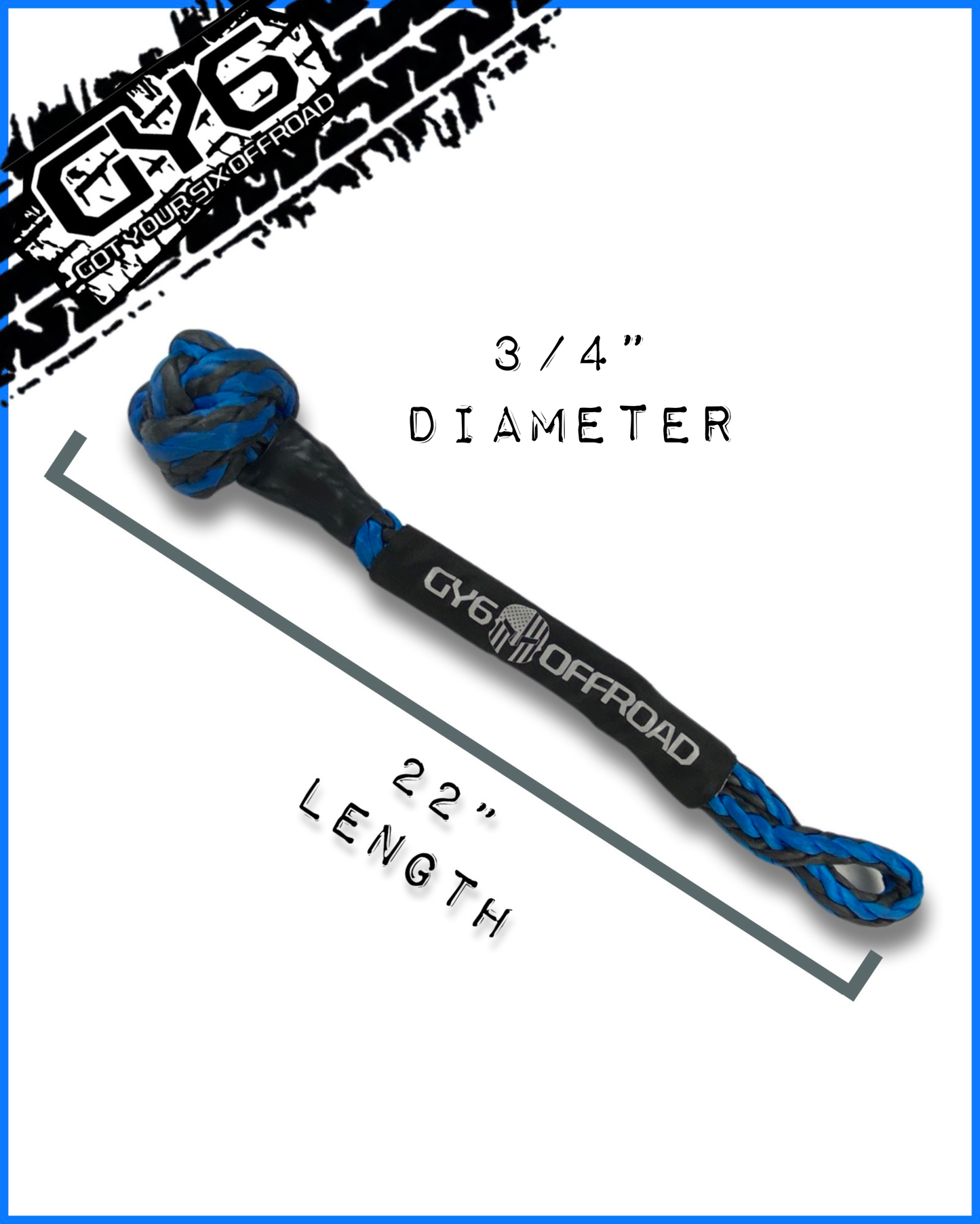 3/4" Soft Shackle