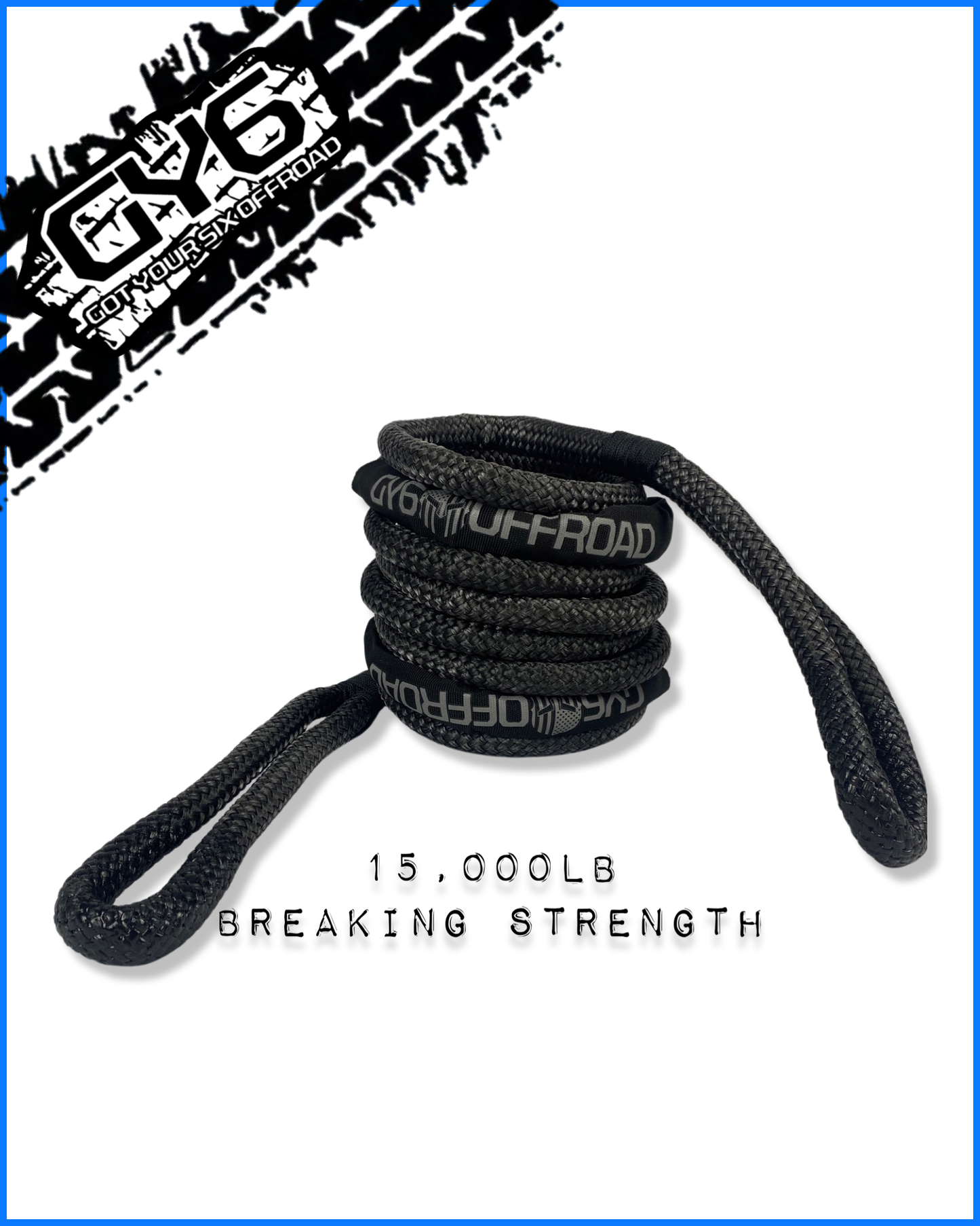 5/8" x 20’ Kinetic Energy Recovery Rope