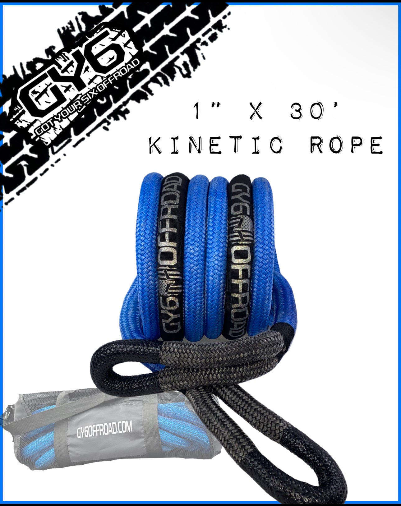 1" x 30’ Kinetic Energy Recovery Rope